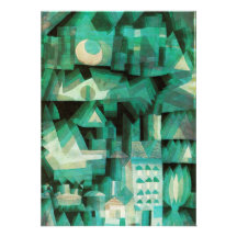 Paul Klee Dream City Invitations