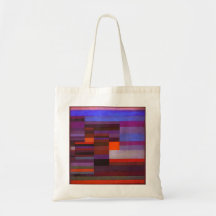 Paul Klee Fire in the Evening Tote Bag