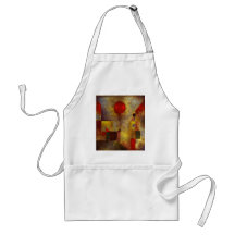 Paul Klee Red Balloon Apron