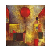 Paul Klee Red Balloon Canvas Wrap Stretched Canvas Prints