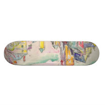 Paul Signac Painting Custom Skateboard