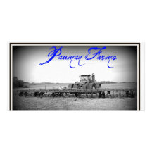 Pauman Farms Post Card Photo Greeting Card