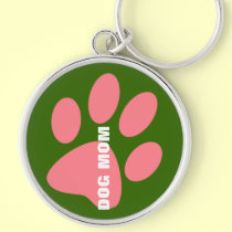 Paw Print keychains