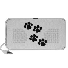 Paw Prints iPod Speaker
