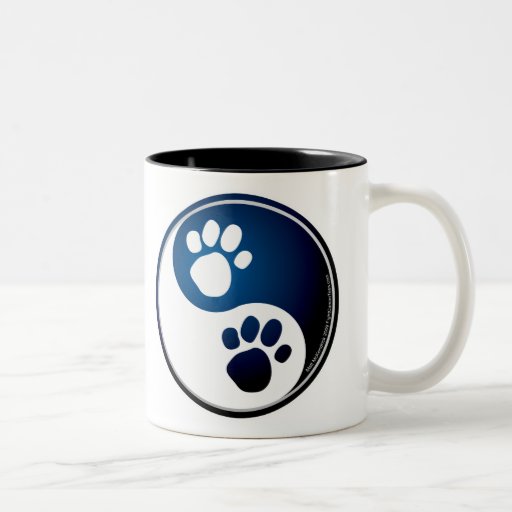 Paw Ying Yang Coffee Mug