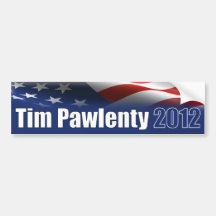 Pawlenty 2012 bumper stickers