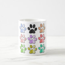 Pawprint mug