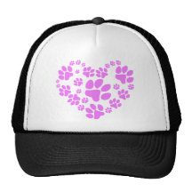 Paws Heart Trucker Pet