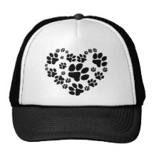 Paws Heart Trucker Pet