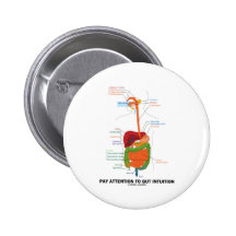 Pay Attention To Gut Intuition (Digestive System) Buttons