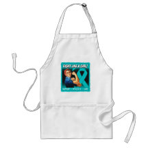 PCOS Rosie Riveter - Fight Like a Girl Apron