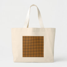 PD41 ORANGE POLKADOT SCOTTISH PATTERN TEMPLATE TEX BAG