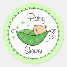 Pea In My Pod Custom Sticker