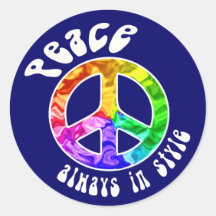 Peace: Always in Style Stickers