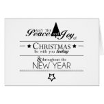 Peace and Joy To All Christmas Card