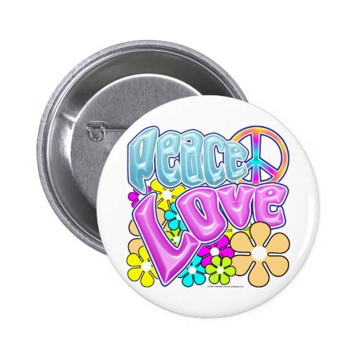 Peace And Love Pins