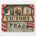 Peace  and Victory Mousepad