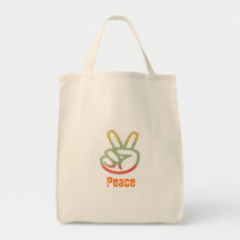 Peace Canvas Bags