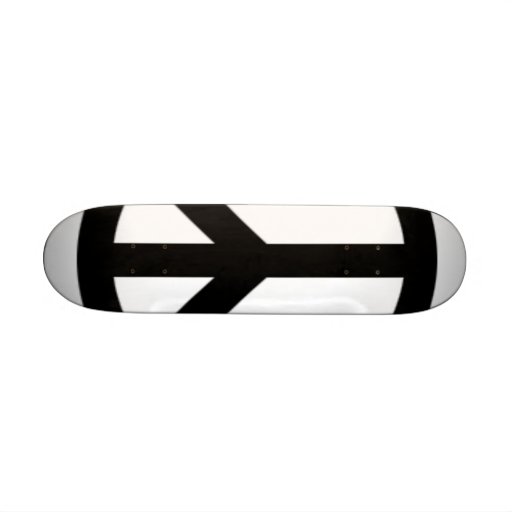 Peace Custom Skate Board