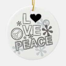 peace design ornaments