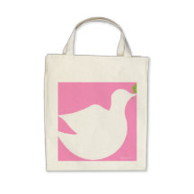 Peace Dover Organic Tote bag