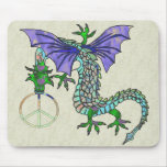 Peace Dragon Mouse Pad