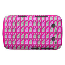 Peace Finger Sign Pink Blackberry Bold Case