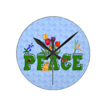 Peace Garden Clocks