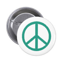 peace green buttons