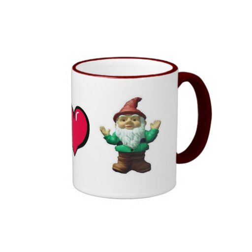 Peace Heart Gnome by FreeWitch Ringer Mug