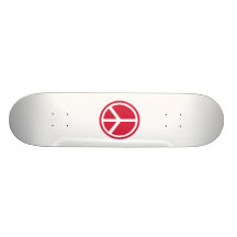Peace icon skateboards