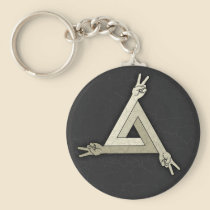 Peace Illusion 2 keychains