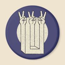 Peace Illusion magnets