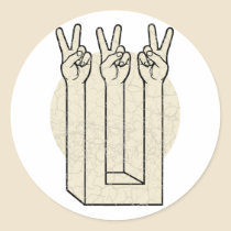 Peace Illusion stickers