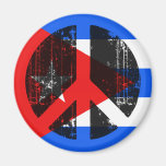 Peace In Cuba Magnet