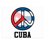 Peace In Cuba Postcard