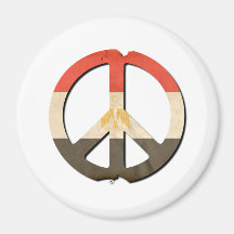 Peace in Egypt Fridge Magnets