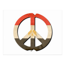Peace in Egypt Post Card