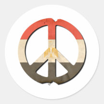 Peace in Egypt Stickers