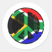 Peace In South Africa Sticker