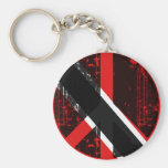 Peace In Trinidad Tobago Keychain