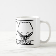 Peace Love and Gators Coffee Mug