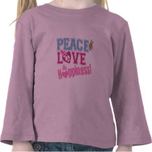 Peace Love and Happiness T-shirt