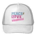 Peace Love and Happiness Trucker Hat