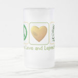 Peace, Love and Leprechauns Mug