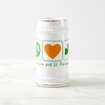 Peace, Love and St. Patrick's Day Coffee Mugs