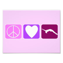 Peace Love and Tumble Art Photo