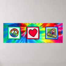 Peace, Love, Billiards Poster
