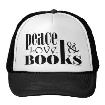 Peace Love Books Hats
