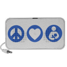Peace Love Breastfeeding Mini Speaker